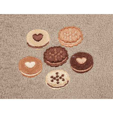 Pano de cozinha algodão Cookie bege | Pano de cozinha 2