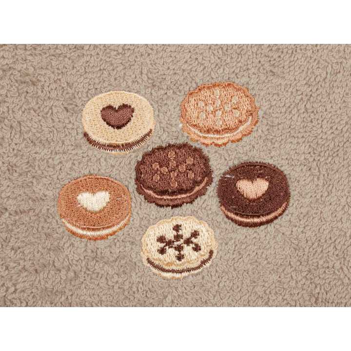 Paño de cocina algodón Cookie beige | Trapo de cocina