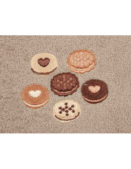 Paño de cocina algodón Cookie beige | Trapo de cocina