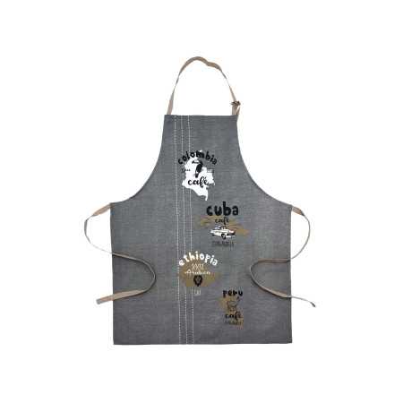 Avental de cozinha Café | Avental para cozinhar sem manchas