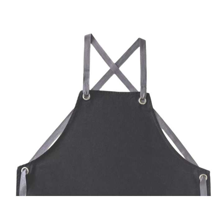 Avental de cozinha Kusine cinzento escuro | Cozinhe sem manchas
