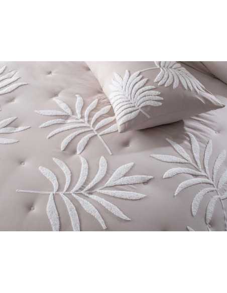 Bouti Brindisi beige | colcha bouti de entretiempo y verano