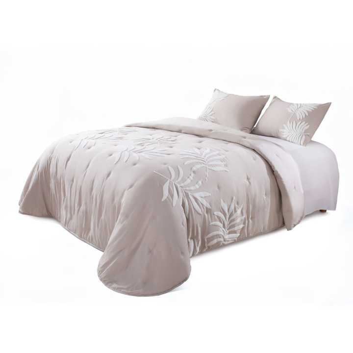 Bouti Brindisi beige | colcha bouti de entretiempo y verano