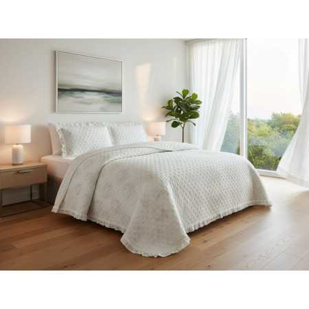 Bouti Andrea beige | Colcha bouti de entretiempo y verano