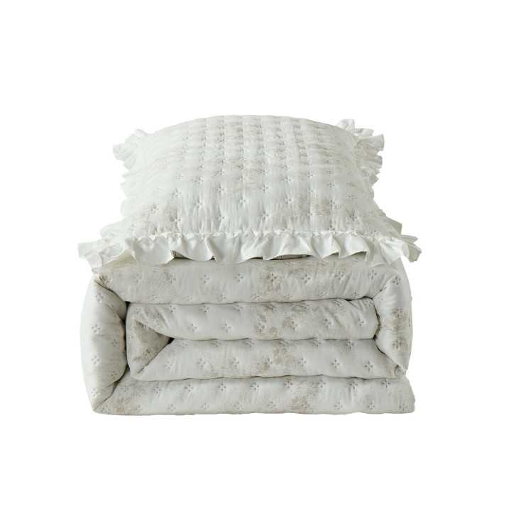 Bouti Andrea beige | Colcha bouti de entretiempo y verano