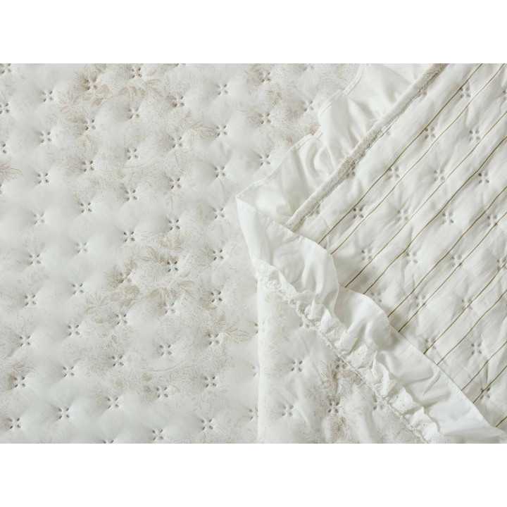 Bouti Andrea beige | Colcha bouti de entretiempo y verano