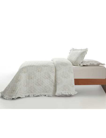 Bouti Andrea beige | Colcha bouti de entretiempo y verano