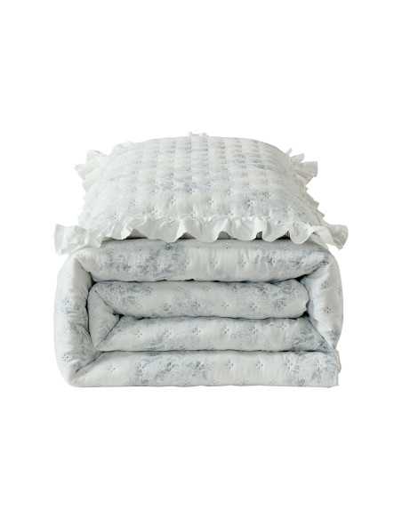 Bouti Andrea gris | Colcha bouti de entretiempo y verano