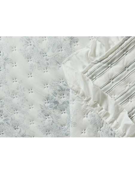 Bouti Andrea gris | Colcha bouti de entretiempo y verano