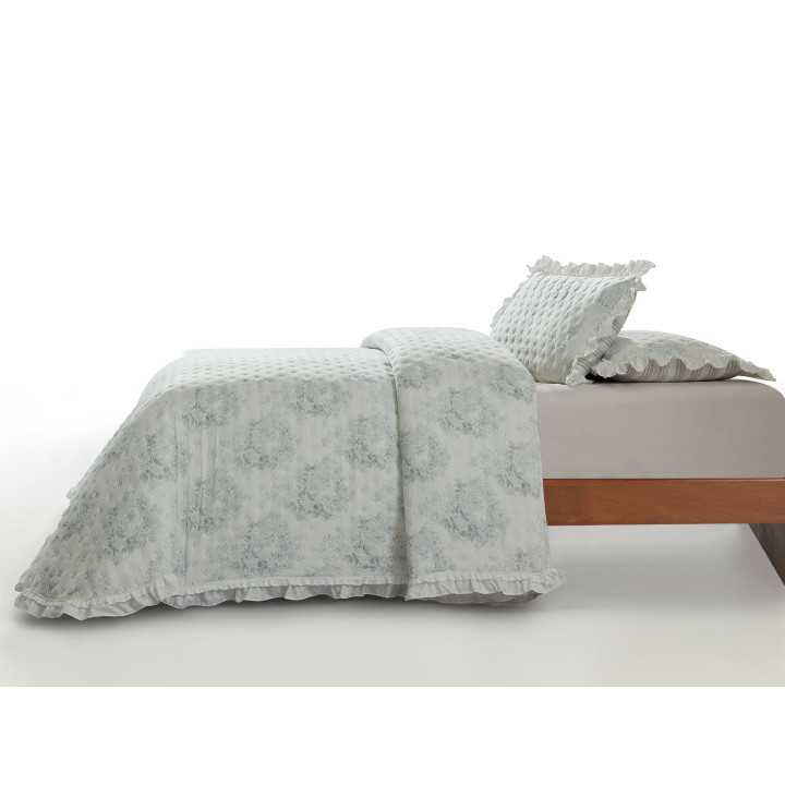 Bouti Andrea gris | Colcha bouti de entretiempo y verano