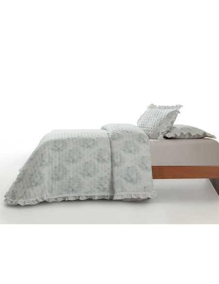 Bouti Andrea gris | Colcha bouti de entretiempo y verano