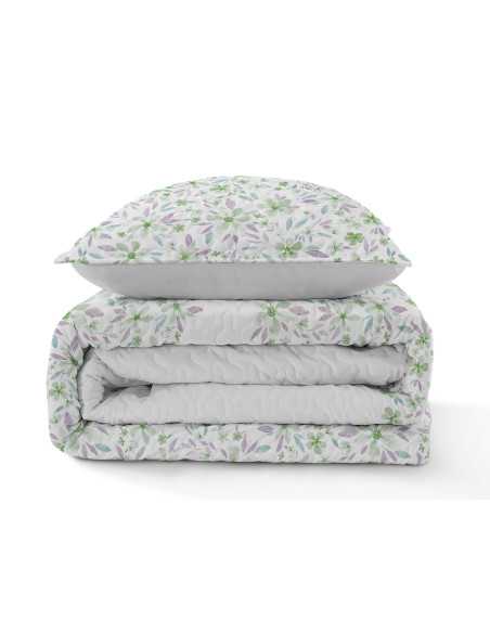 Bouti Sorbona verde | Colcha bouti de entretiempo y verano