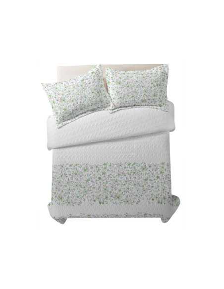 Bouti Sorbona verde | Colcha bouti de entretiempo y verano