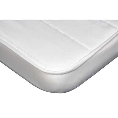 Protetor de colchão de berço reversível