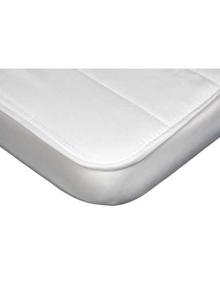 Protetor de colchão de berço reversível