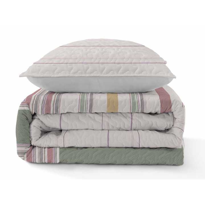 Bouti Elery verde | Colcha bouti de entretiempo y verano