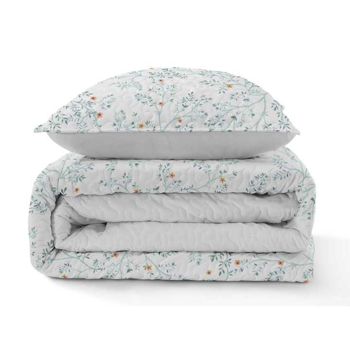 Bouti Elsinor azul | Colcha bouti de entretiempo y verano