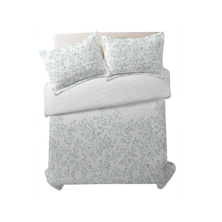 Bouti Elsinor azul | Colcha bouti de entretiempo y verano