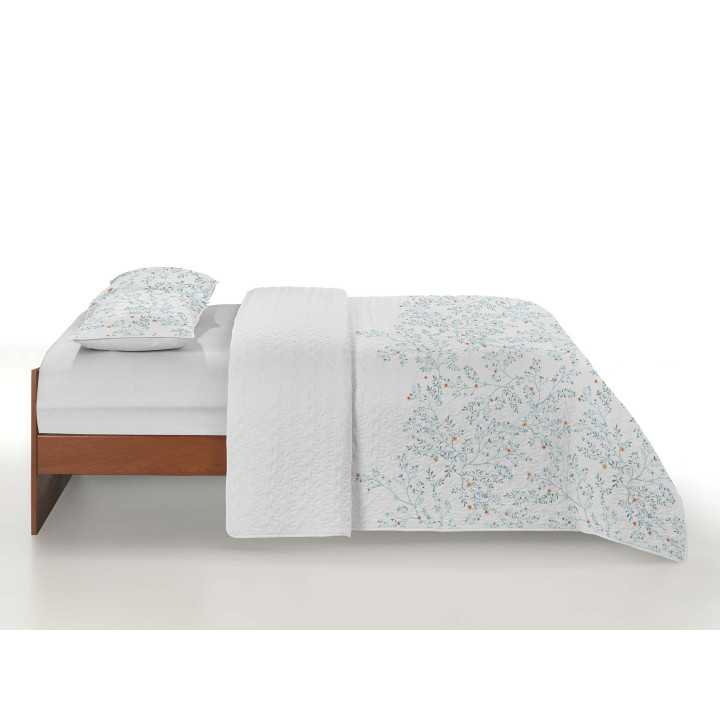 Bouti Elsinor azul | Colcha bouti de entretiempo y verano