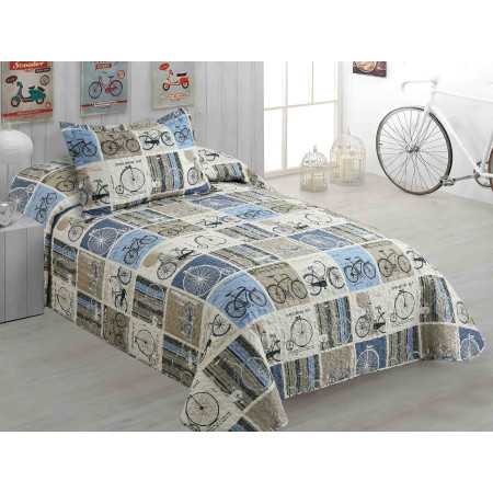 Bouti infantil Bikes | Colcha bouti de meia-estação e verão