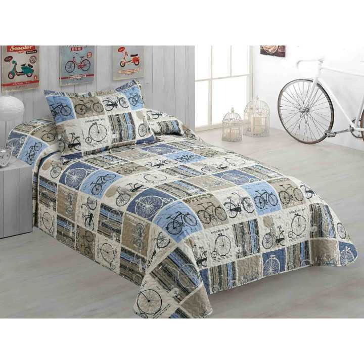 Bouti infantil Bikes | Colcha bouti de entretiempo y verano