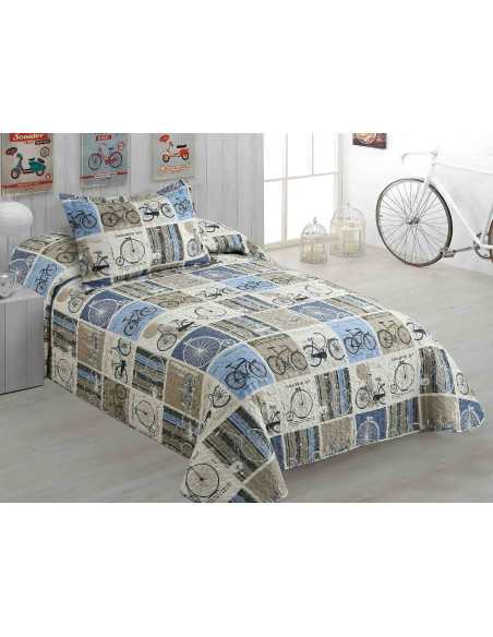 Bouti infantil Bikes | Colcha bouti de entretiempo y verano