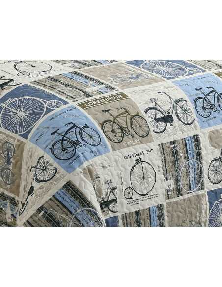 Bouti infantil Bikes | Colcha bouti de meia-estação e verão