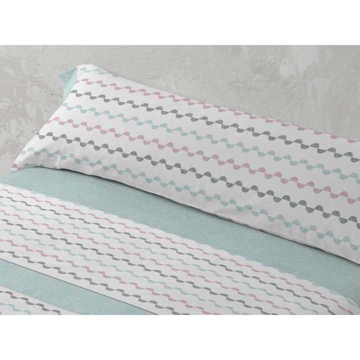 Jogo de lençóis MB Elvira verde | Lençóis fácil de engomar