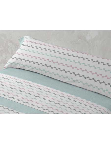 Jogo de lençóis MB Elvira verde | Lençóis fácil de engomar