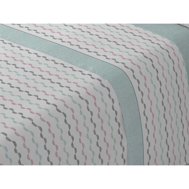 Jogo de lençóis MB Elvira verde | Lençóis fácil de engomar