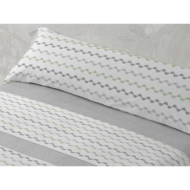 Juego Sábanas MB Elvira gris | Sábanas planchado fácil