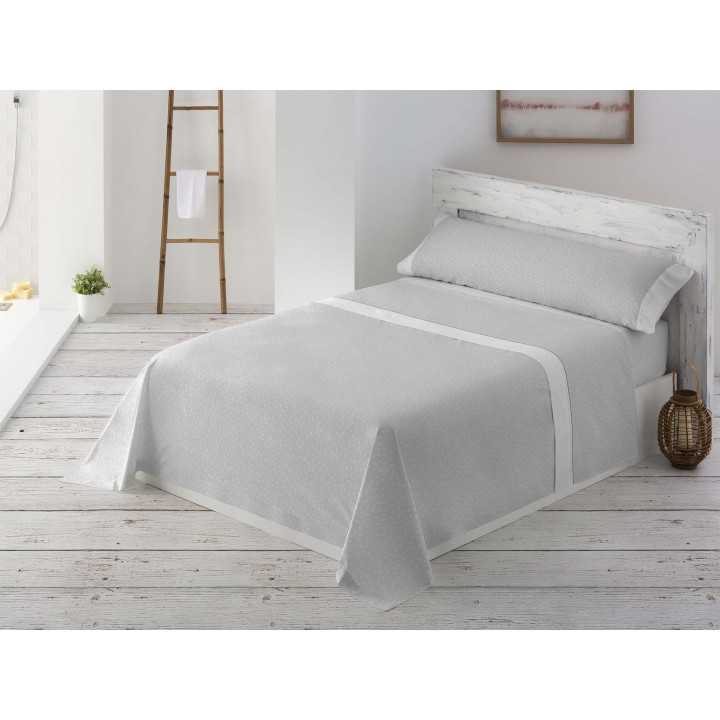 Juego Sábanas MB Enora gris | Sábanas planchado fácil