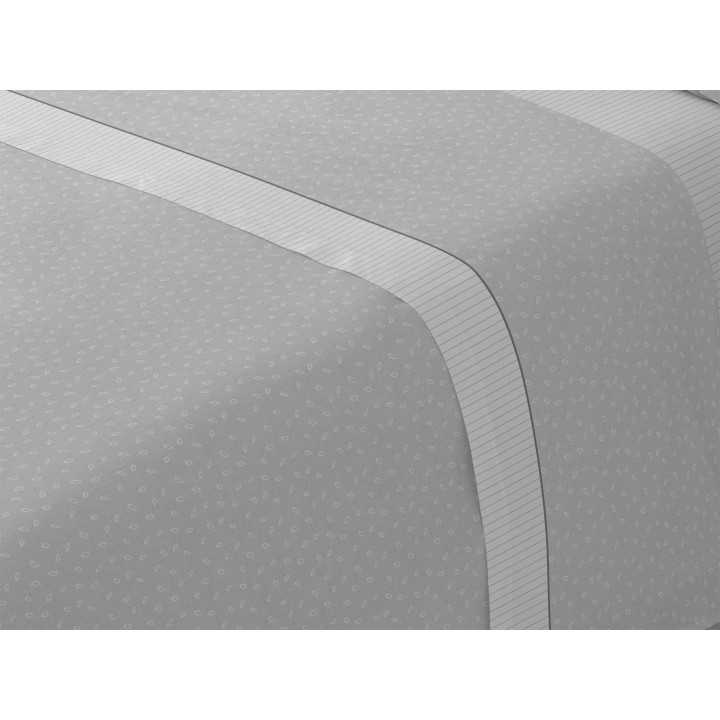 Juego Sábanas MB Enora gris | Sábanas planchado fácil