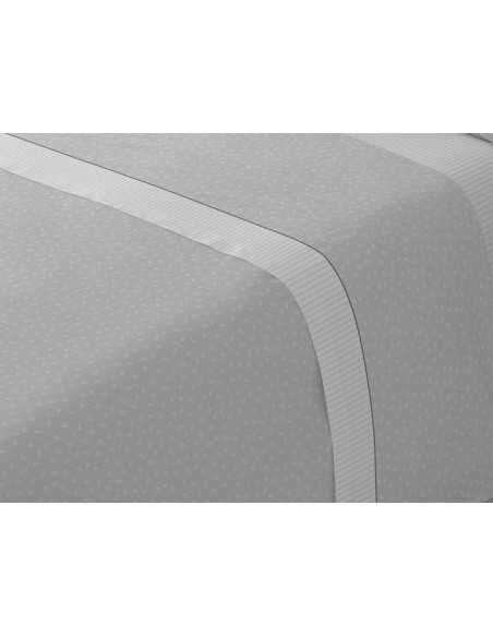 Jogo de lençóis MB Enora cinza | Lençóis fácil de engomar