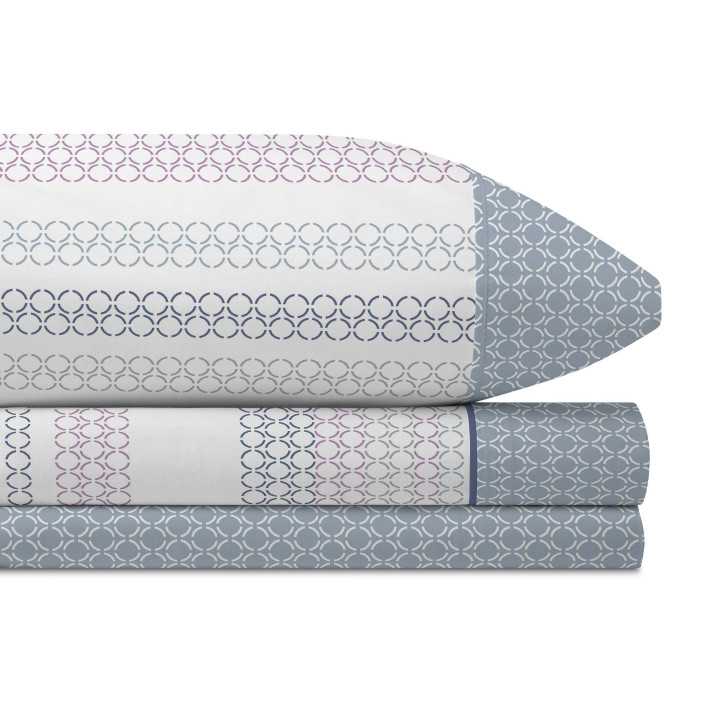 Juego Sábanas MB Felicia azul | Sábanas planchado fácil