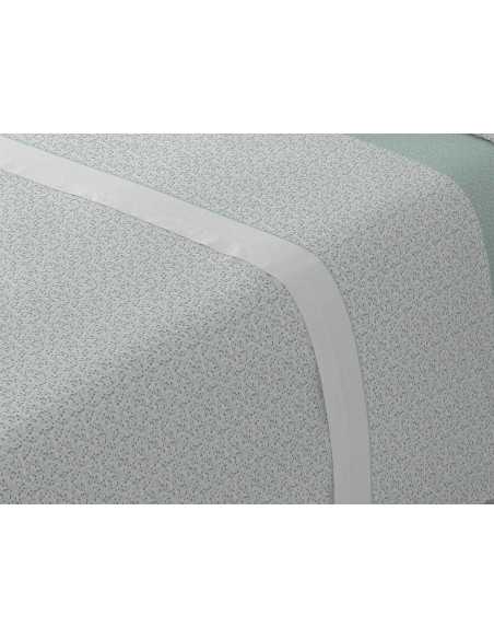 Juego Sábanas MB Livia verde | Sábanas planchado fácil