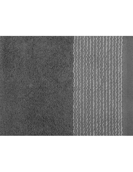 Toalha felpo algodão Noa cinza | Toalha 100% algodão económica