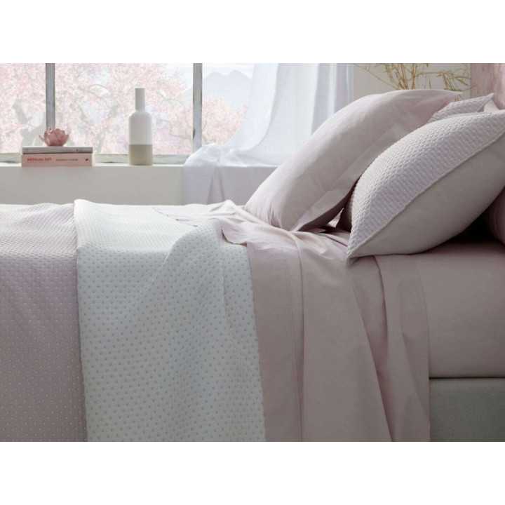 Colcha reversible Menorca nude | Colcha de Burrito Blanco