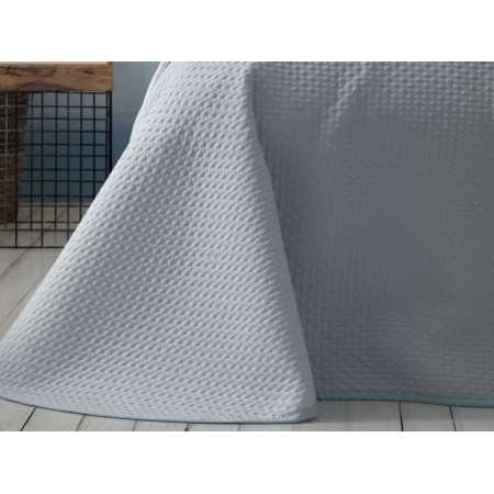 Colcha reversível Menorca azul | Colcha da Burrito Blanco 2