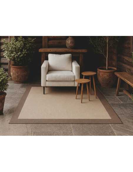 Tapete vinílico Galder natural | Tapete para interior e exterior