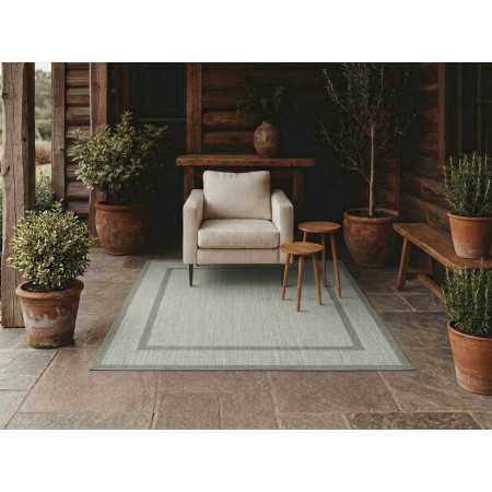 Alfombra vinilo Sensal gris | Alfombra interior y exterior