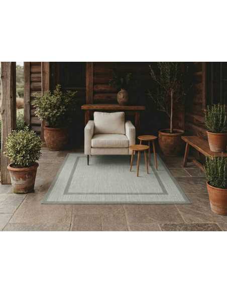 Tapete vinílico Sensal cinza | Tapete para interior e exterior