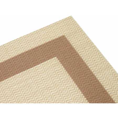 Alfombra vinilo Fiori beige | Alfombra interior y exterior 2