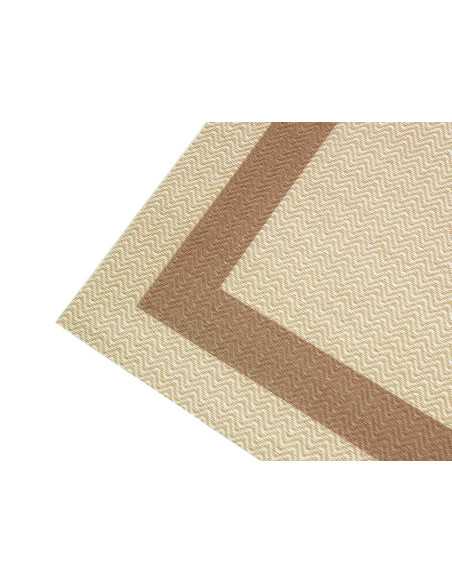 Tapete vinílico Fiori bege | Tapete para interior e exterior