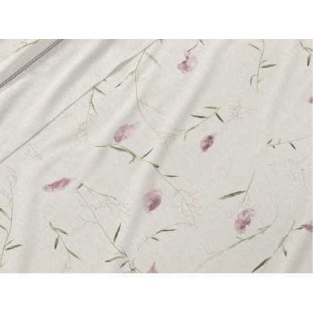 Juego de sábanas Burrito Blanco Linfa ocre | Juego cama 3 piezas 2