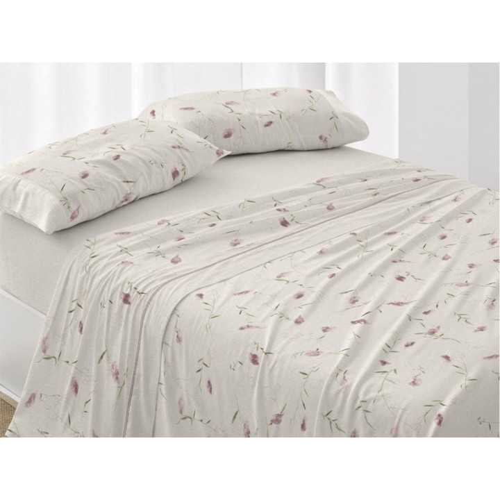 Juego de sábanas Burrito Blanco Linfa ocre | Juego cama 3 piezas