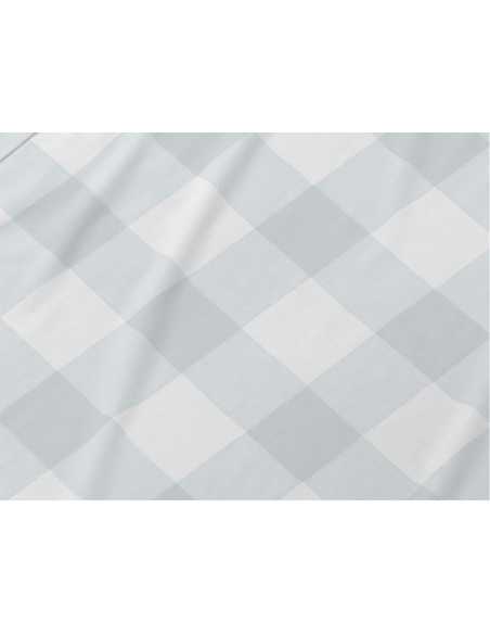 Juego de sábanas Burrito Blanco Nadir azul | Juego cama 3 piezas