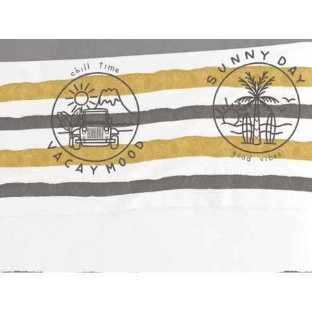 Jogo de lençóis Vibes cinza da Burrito Blanco | Jogo de cama 3 p 2