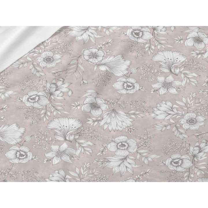 Juego de sábanas algodón Atmos nude | Juego Burrito Blanco