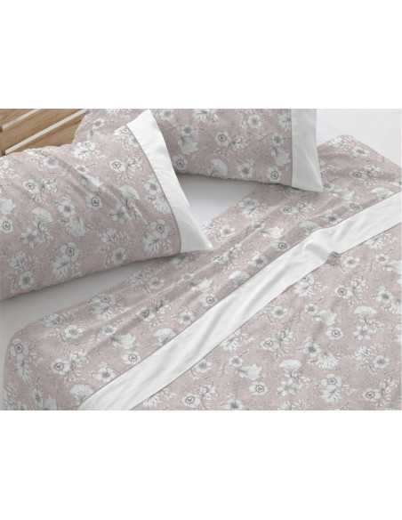 Jogo de lençóis algodão Atmos nude | Jogo da Burrito Blanco